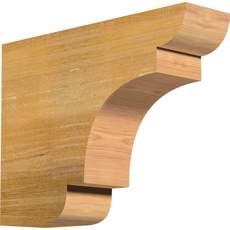 Ekena Millwork New Brighton Rough Sawn Rafter Tail, Western Red Cedar, 4"W x 12"H x 16"L RFT04X12X16NEB00RWR